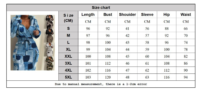 Azzure Fashion Printed Waist Pocket Dress