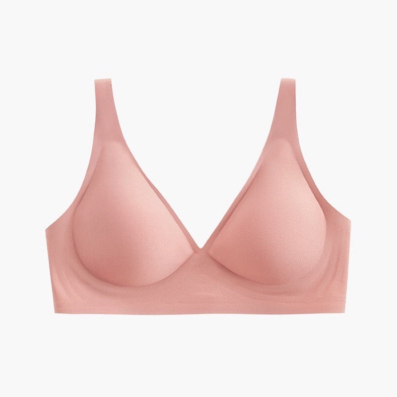 Seamless Jelly Womens Deep V Thin Sexy Bra