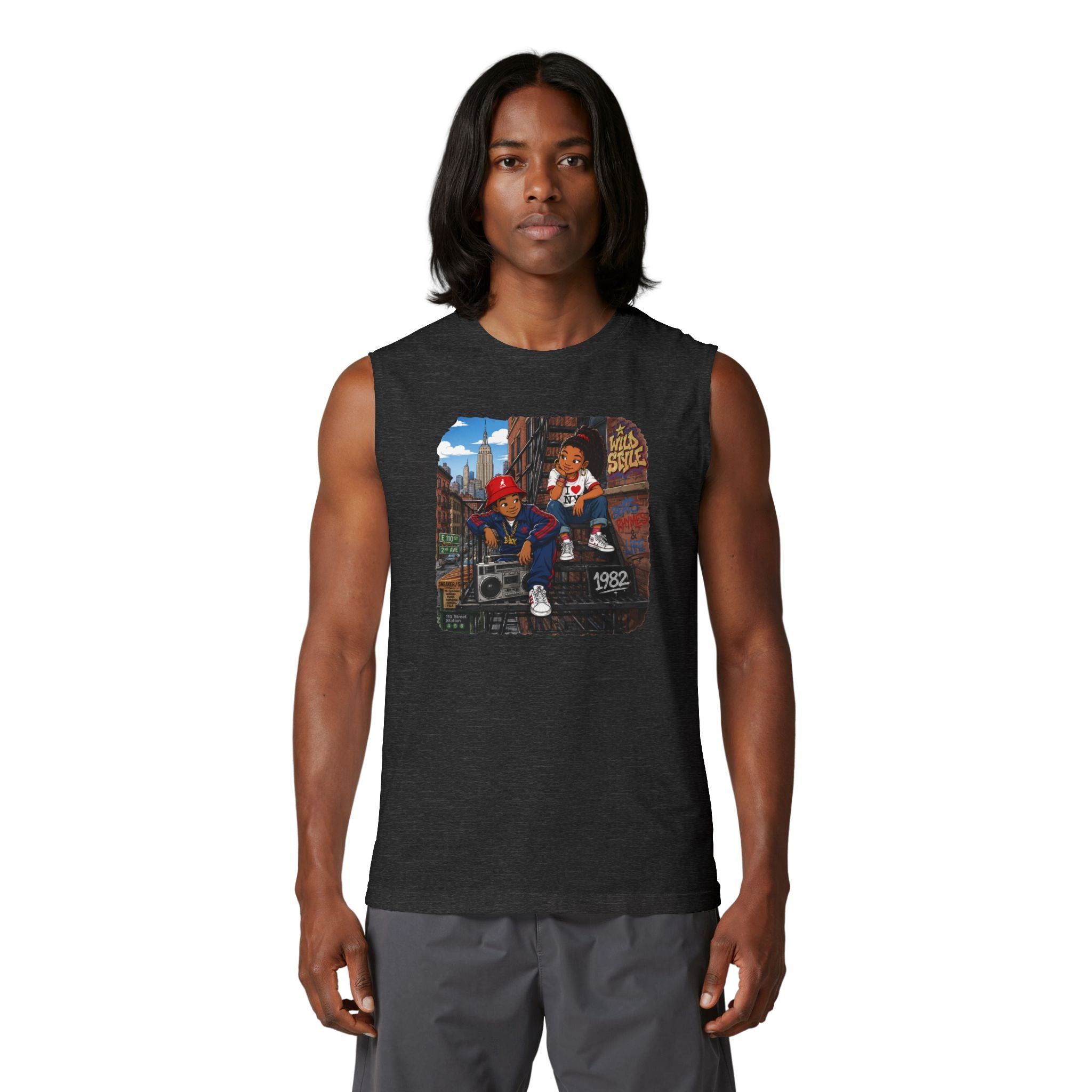 Around The Way Muscle Tank