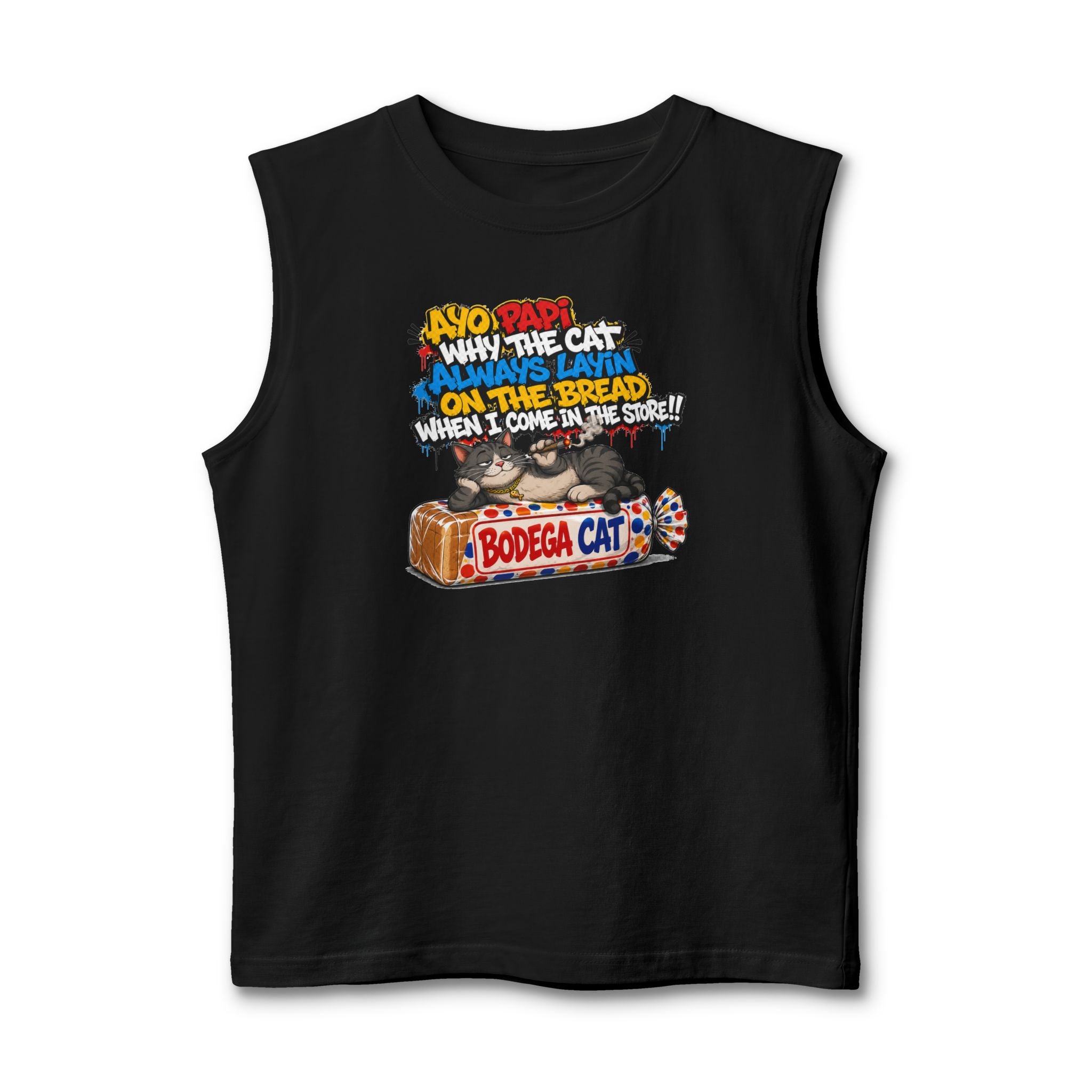 Bodega Cat Muscle Tank