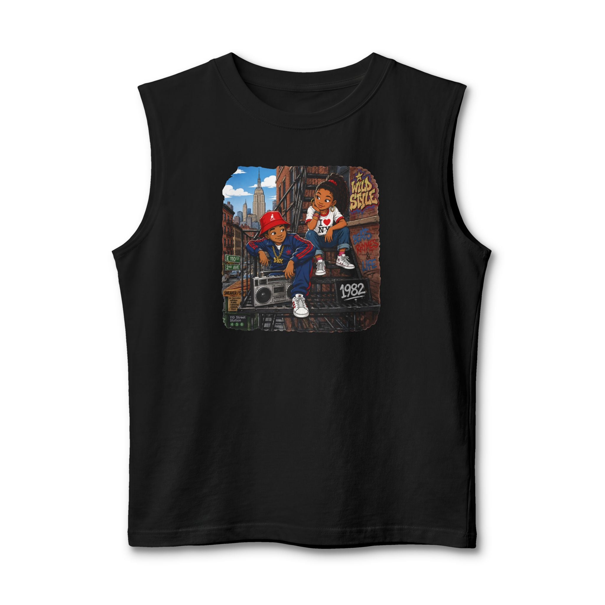 Around The Way Muscle Tank
