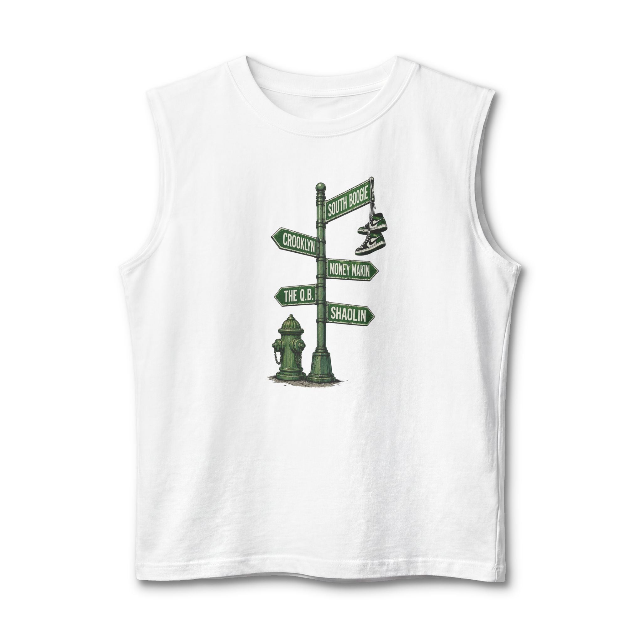 5 - Boroughs Tank Top Muscle Tank Top