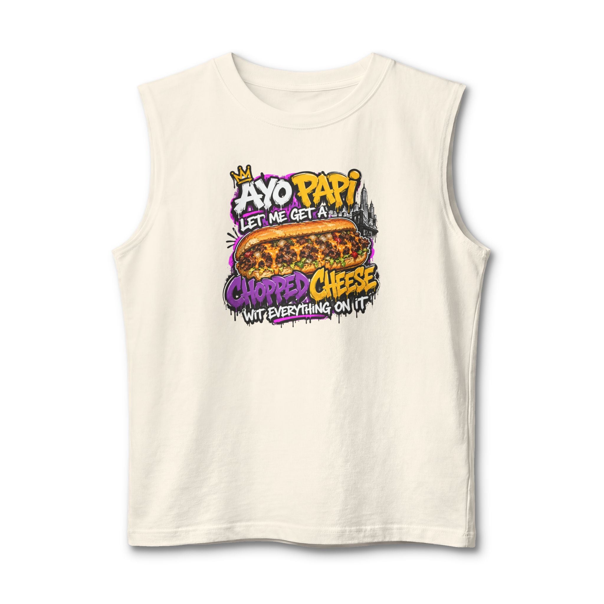 Chopped Cheese Muscle Tank