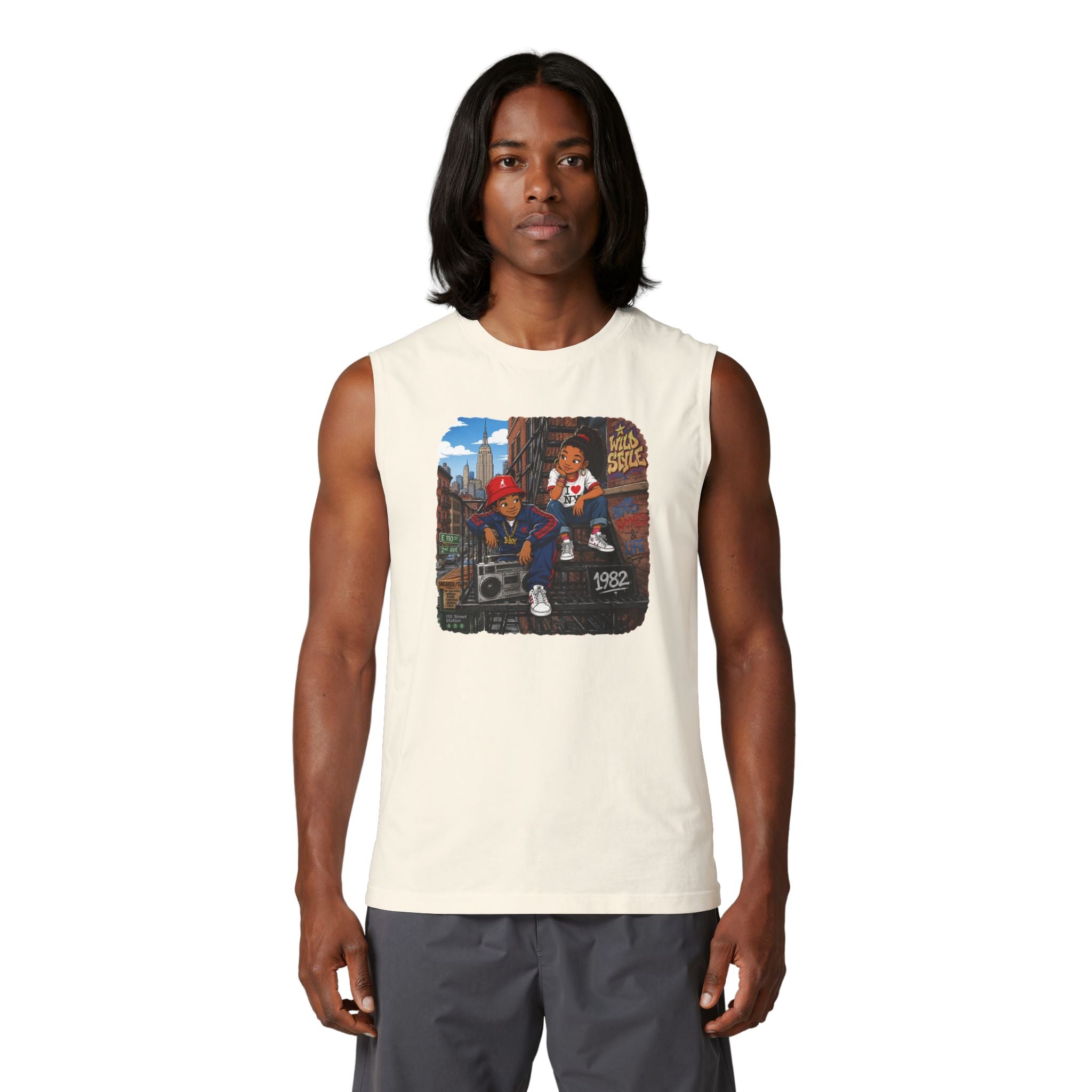 Around The Way Muscle Tank