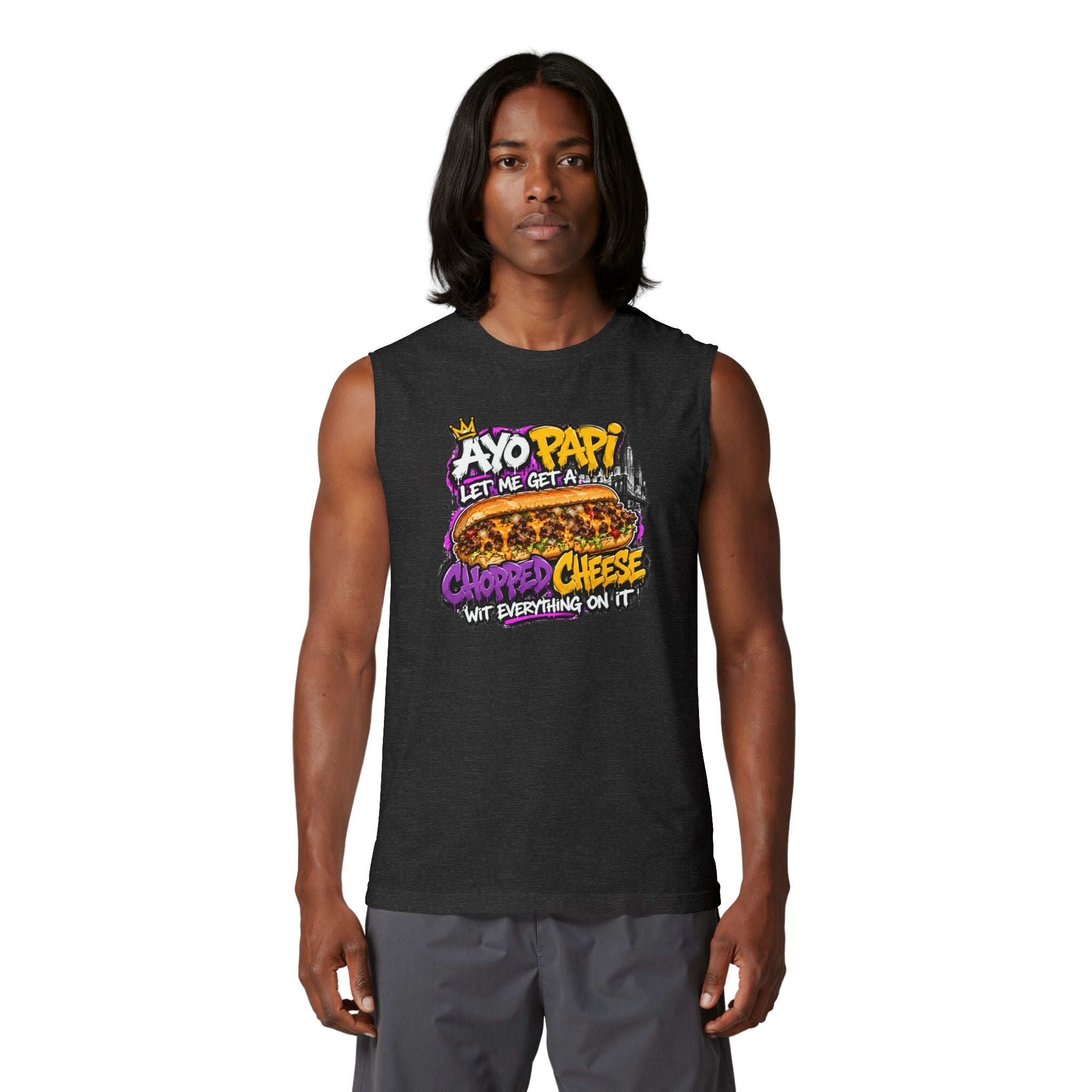 Chopped Cheese Muscle Tank