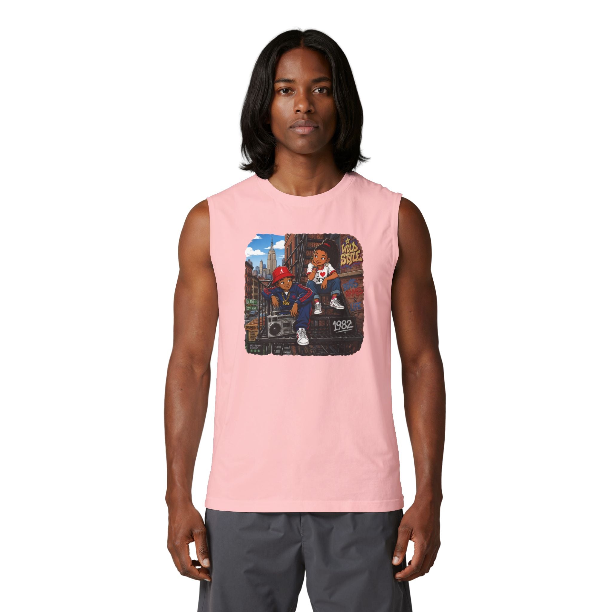 Around The Way Muscle Tank