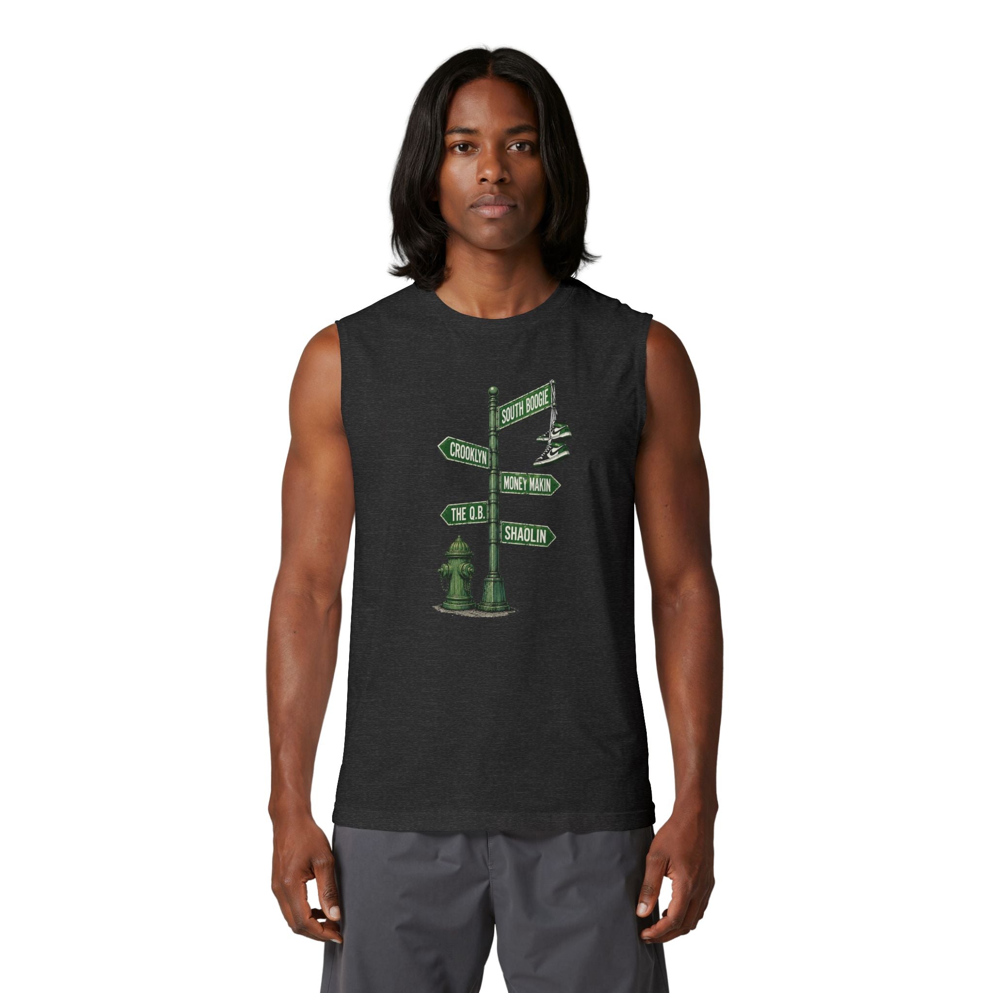 5 - Boroughs Tank Top Muscle Tank Top