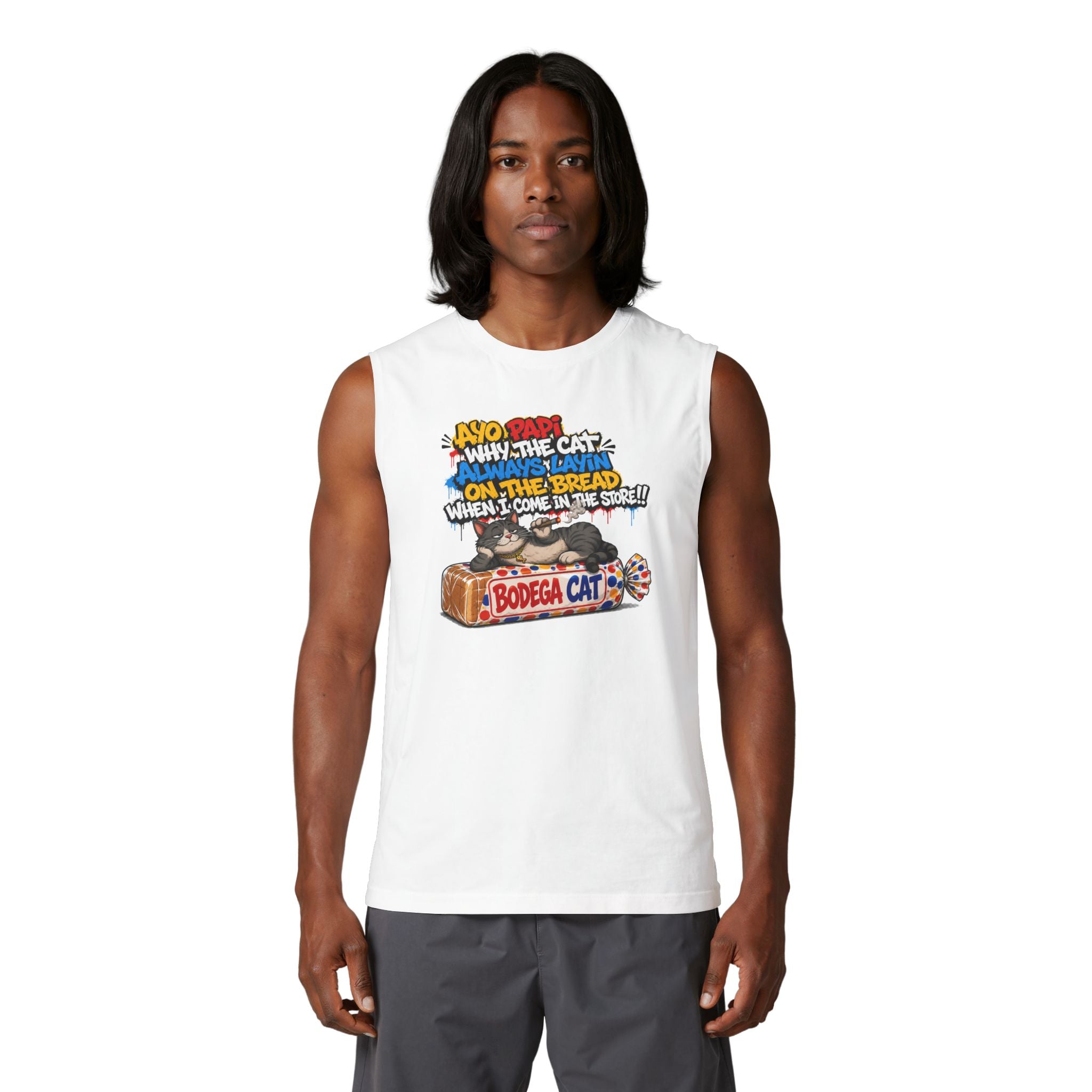 Bodega Cat Muscle Tank