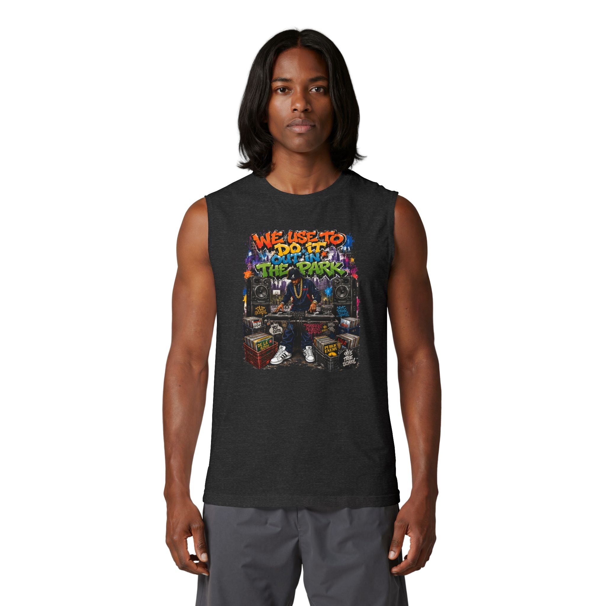 Block Party Muscle Tank