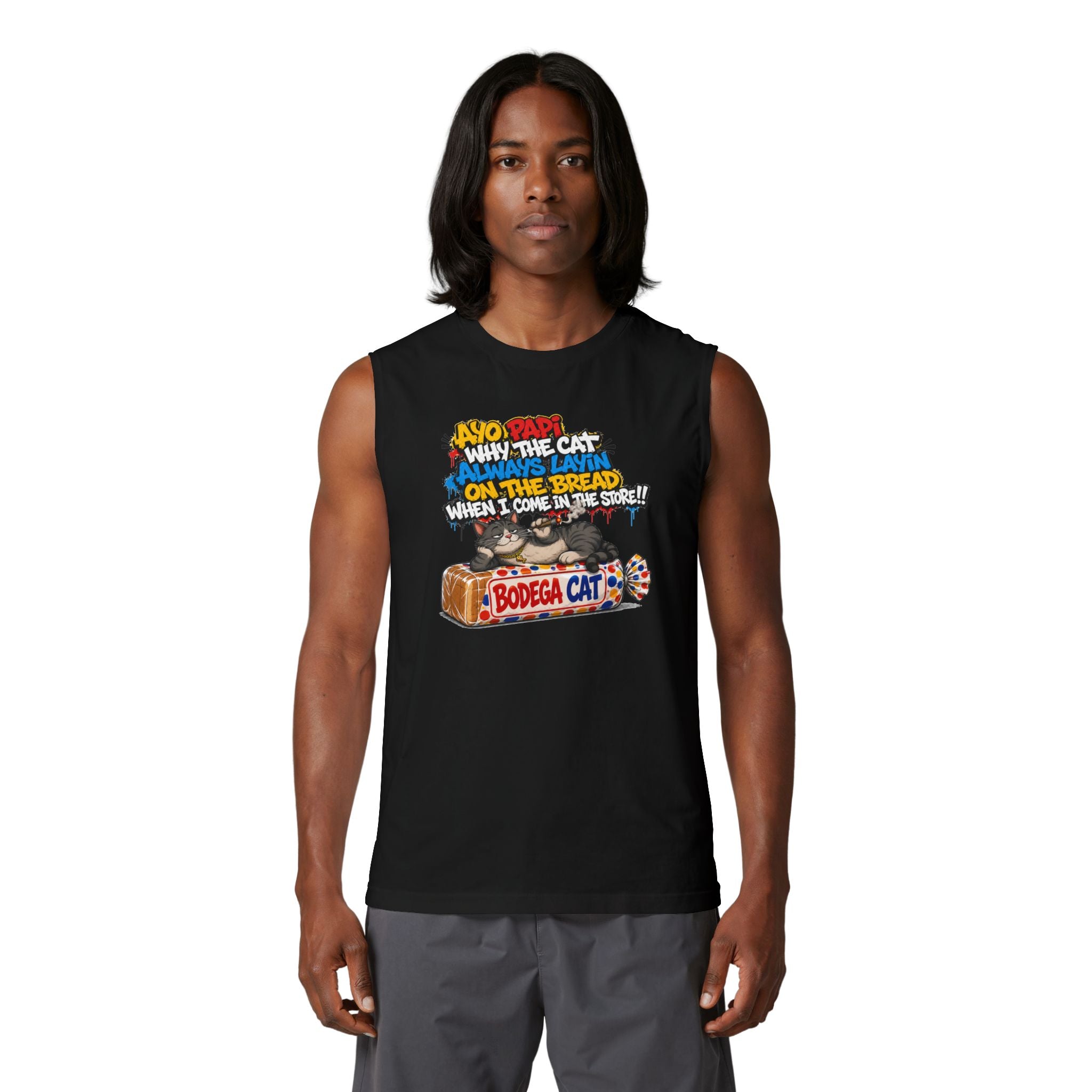 Bodega Cat Muscle Tank