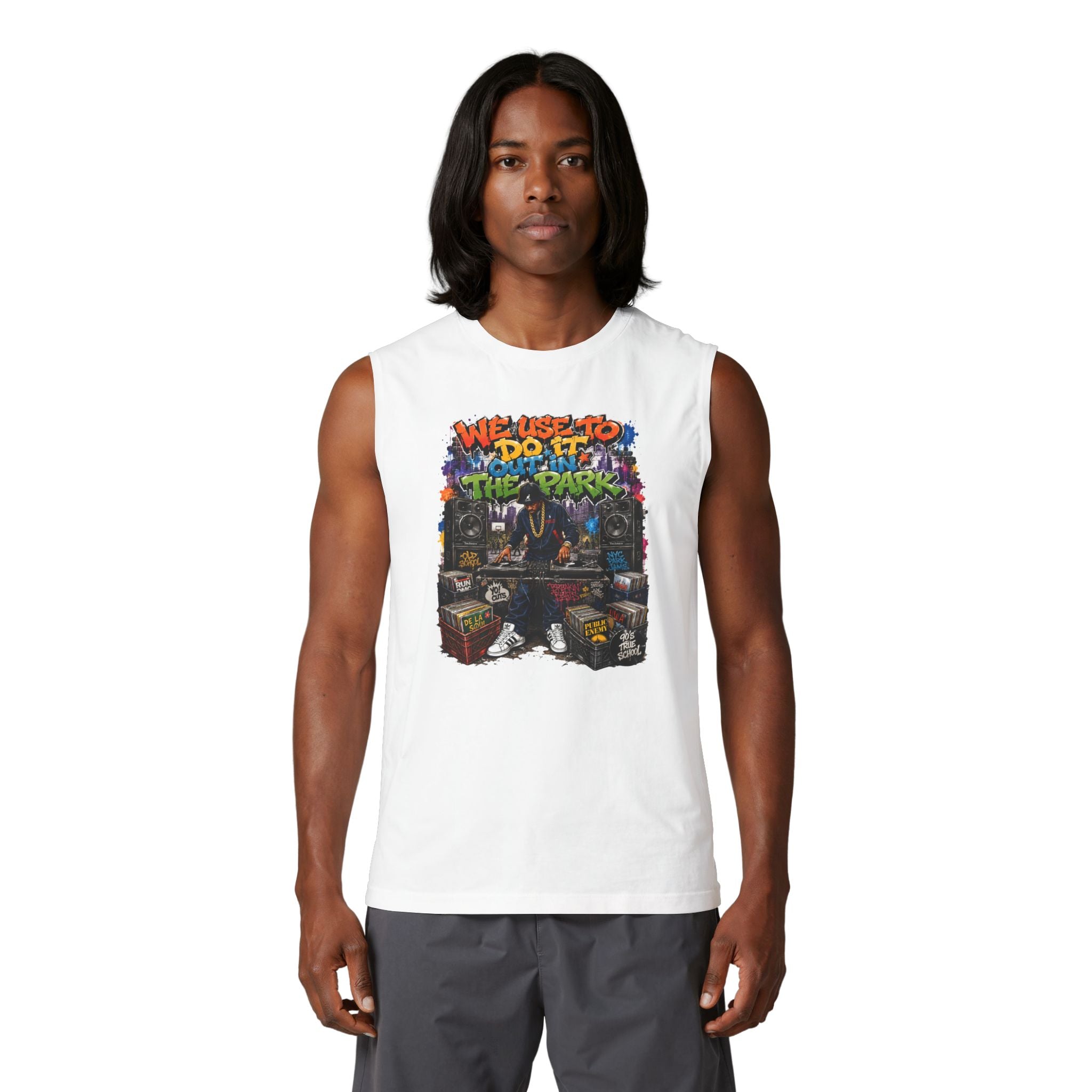 Block Party Muscle Tank