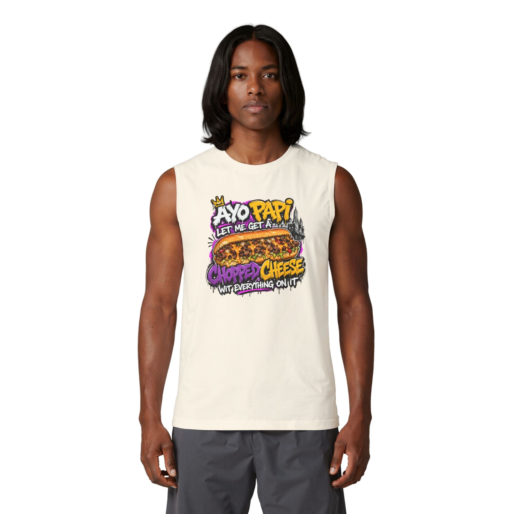 Chopped Cheese Muscle Tank