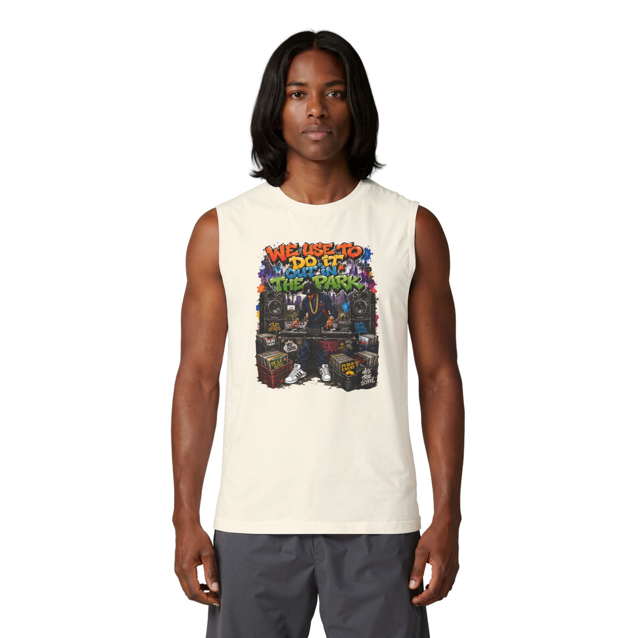 Block Party Muscle Tank