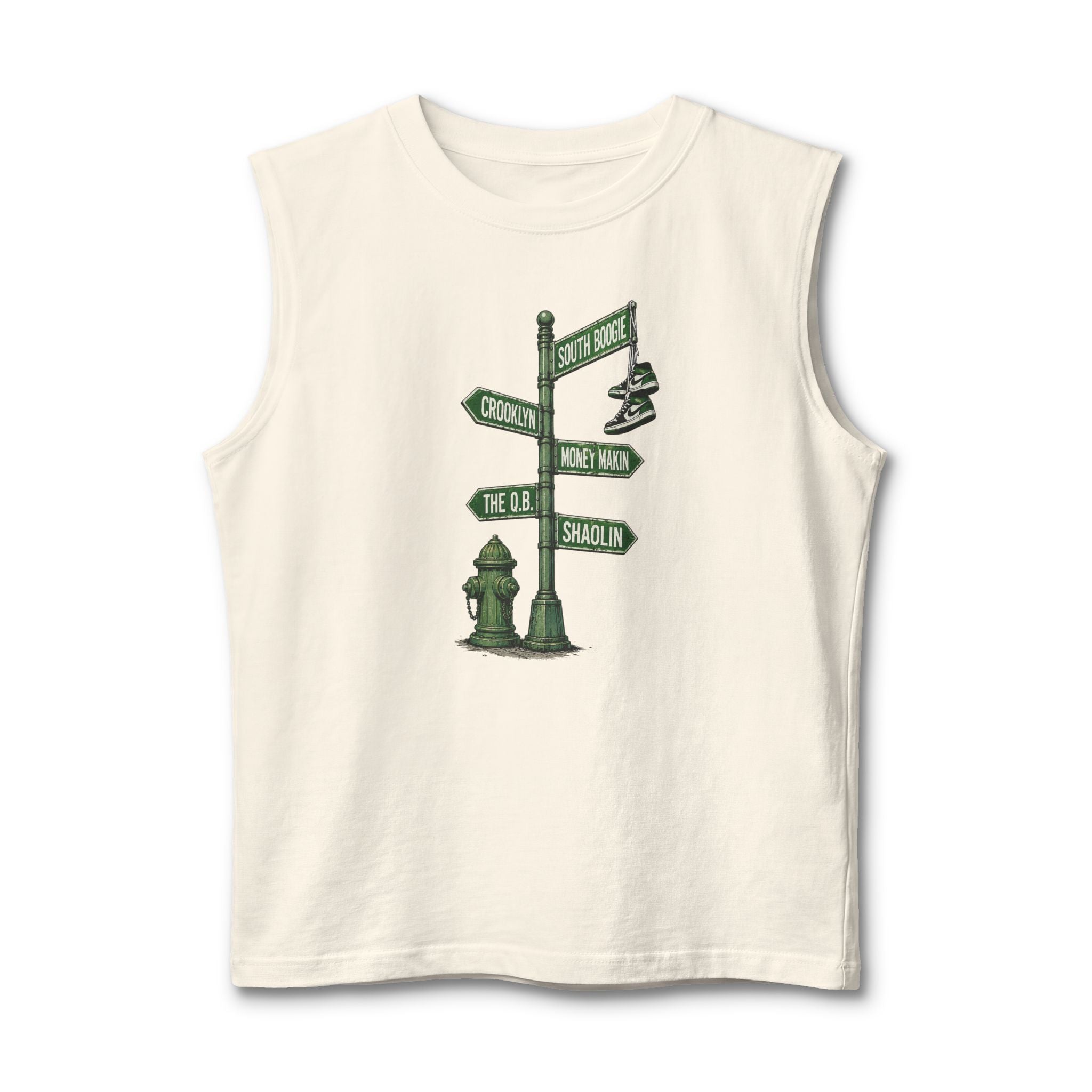 5 - Boroughs Tank Top Muscle Tank Top
