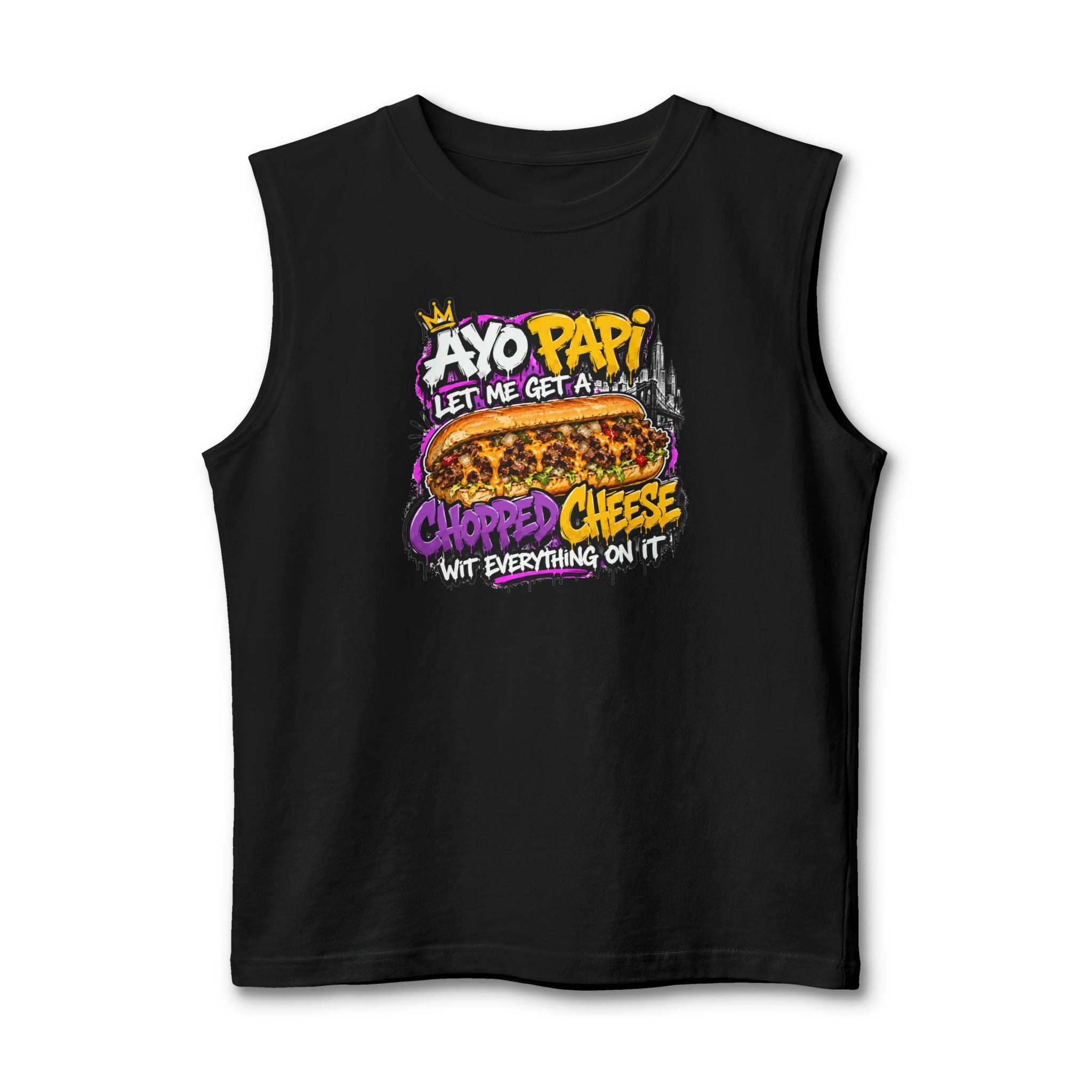 Chopped Cheese Muscle Tank