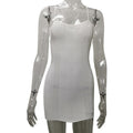 Knitted Sexy Sleeveless Bodycon Slip Dress