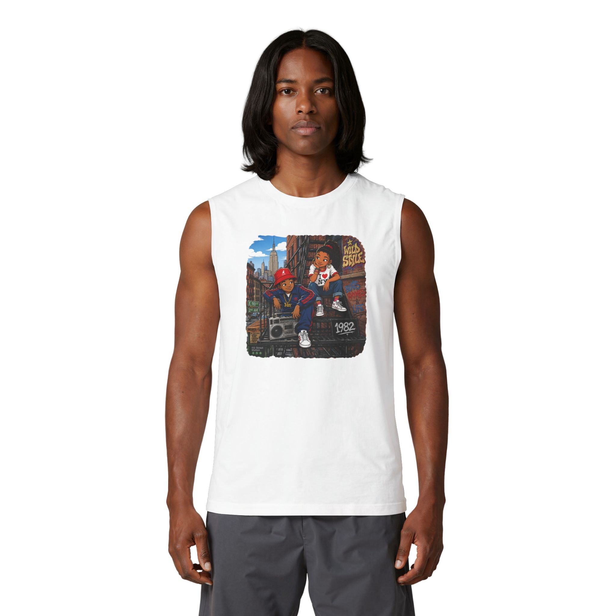 Around The Way Muscle Tank