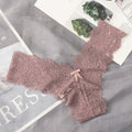 Women's French Lace Low Waist Panties