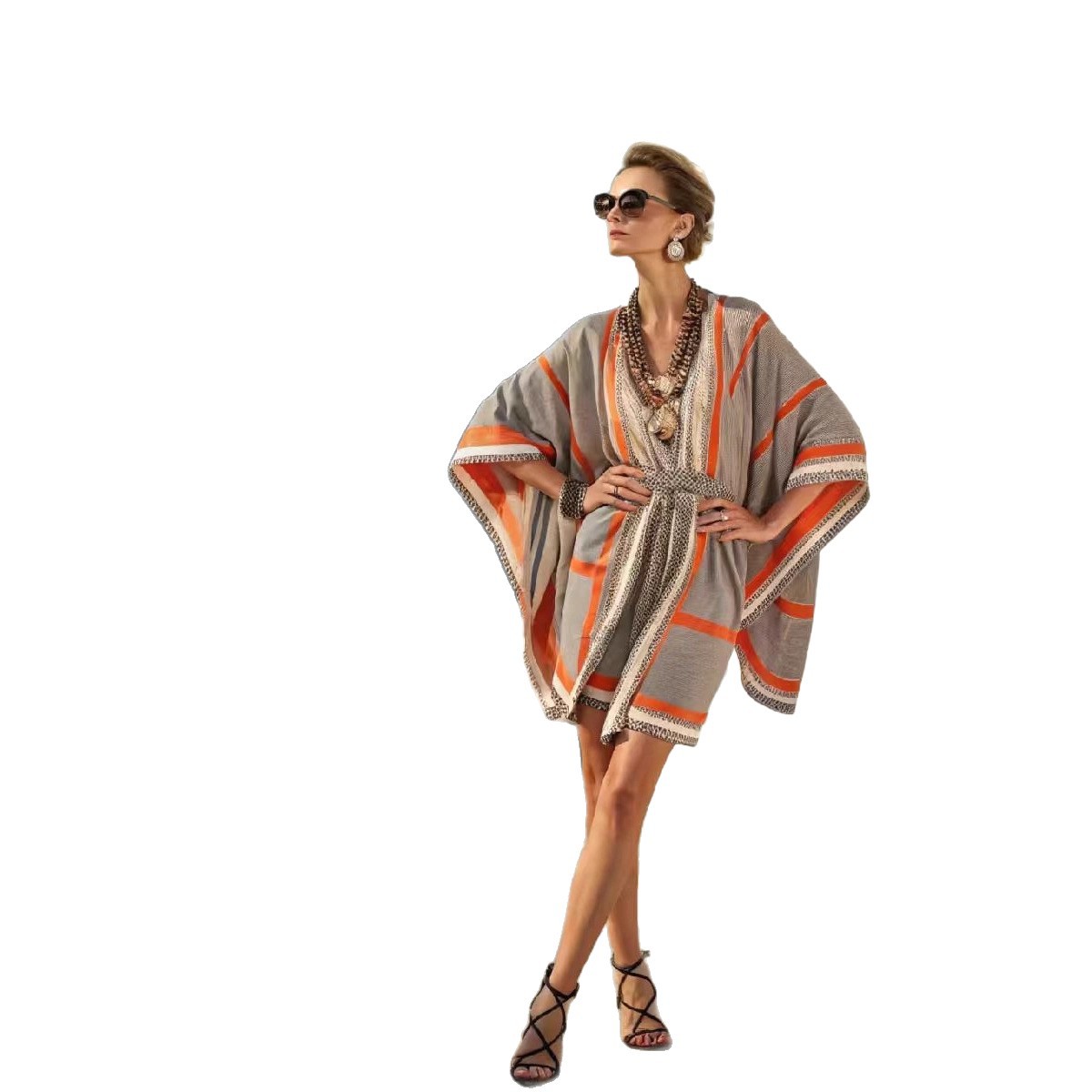 Striped Chic Fashionable Womens Dress